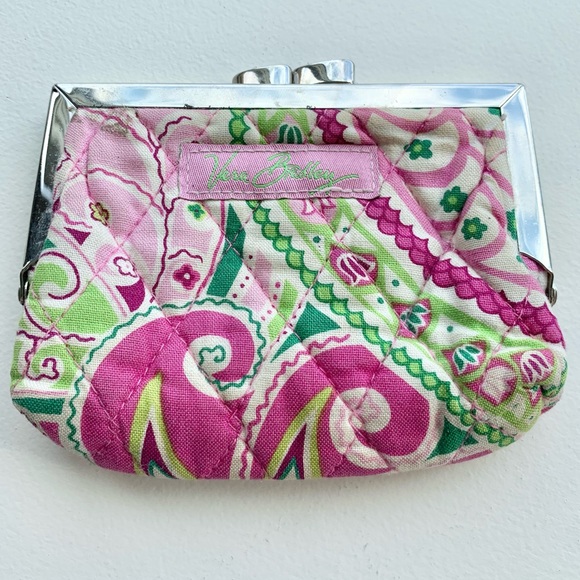 Vera Bradley Accessories - Vera Bradley Pinwheel Pink Coin Purse